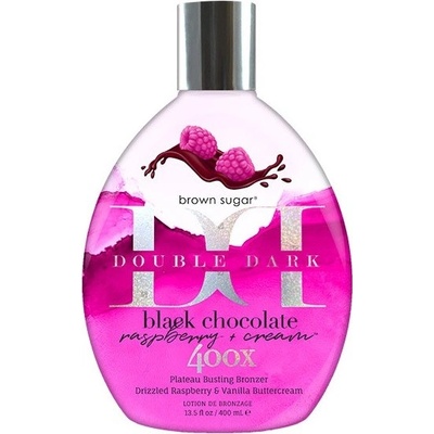 Tan Incorporated Double Dark Black Chocolate Raspberry Cream 400 ml