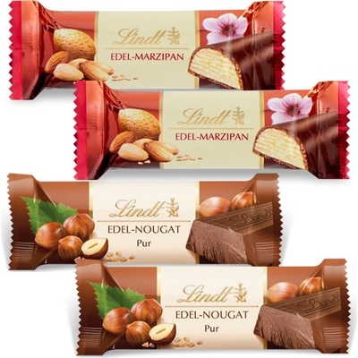 Lindt Edel Marcipán 2 x 50 g + Lindt Edel Nugát 2 x 50 g set