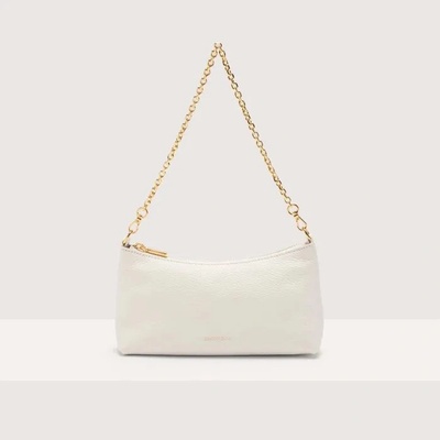 COCCINELLE AURA kožená MINI BAG BLANCO SS25