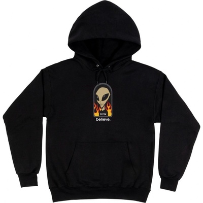 Thrasher AWS BELIEVE HOOD Black