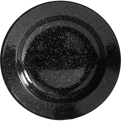 Sagaform Черна десертна емайлирана чиния ø 20 cm Doris - Sagaform (1091351_5018414)