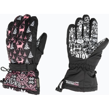 Level Junior нинджа розови детски ски ръкавици