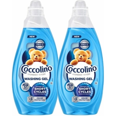 Coccolino Wonder Wash prací gél Odor Defence 2 x 1480 ml 74 PD
