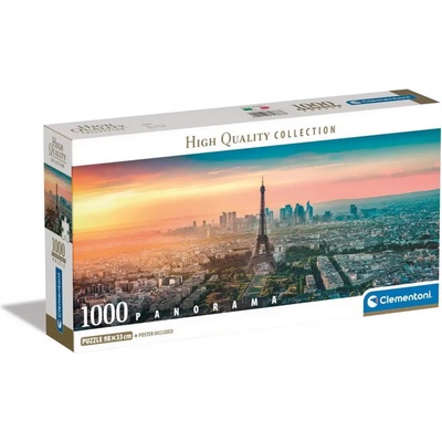 Clementoni - Puzzle Paris, panorama II - 1 000 piese