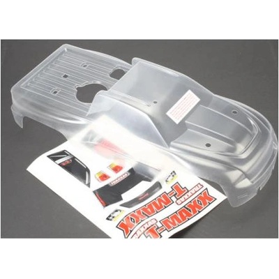 Traxxas каросерия прозрачна, стикери: T-Maxx 3.3