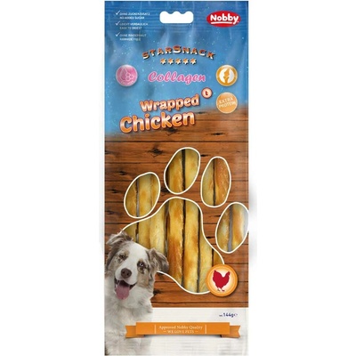 Nobby StarSnack Barbecue Wrapped Chicken COLLAGEN 25 cm 144 g
