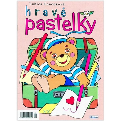 Omaľovánka A5 Litera Hravé pastelky