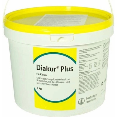 Boehringer Ingelheim Vetmedica GmbH Diakur Pulver Plus 3 kg – Hledejceny.cz