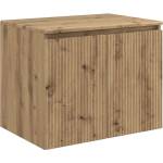 vidaXL Стенно Баня Кабинет Дъб артизан 62, 5 x 44, 5 x 50 см (890481)