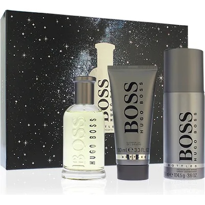 HUGO BOSS Boss Bottled подаръчен комплект Man Eau de Toilette 100 ml + душ гел 100 ml + deodorant 150 ml