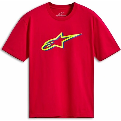 Alpinestars AGELESS SHADOW CSF červená/žltá fluo