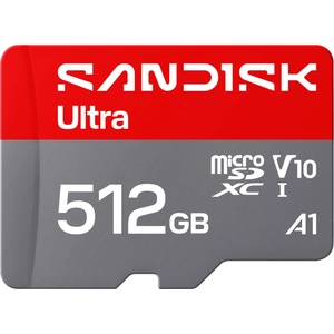 SanDisk microSDXC Ultra 512GB V10/U1/C10/A1 (SDSQUJQ-512G-GZ6MA)