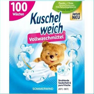 Kuschelweich prací prášek na bílé prádlo 5,5 kg