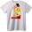 NOONEBRAND Тениска Candy Candy Anime - XXS, White