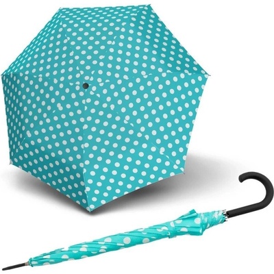 Hit Long automatic Baloon dámský holový vystřelovací deštník tyrkysový