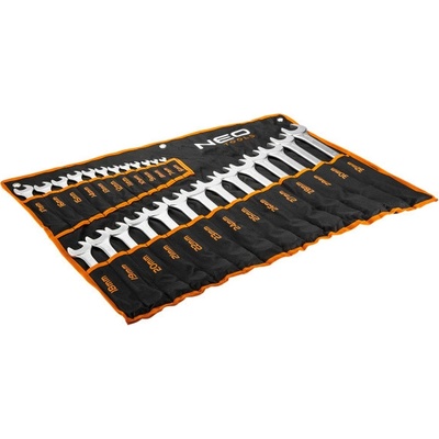 NEO Tools sada klíčů očko-plochých 6-32mm 26ks 09-754