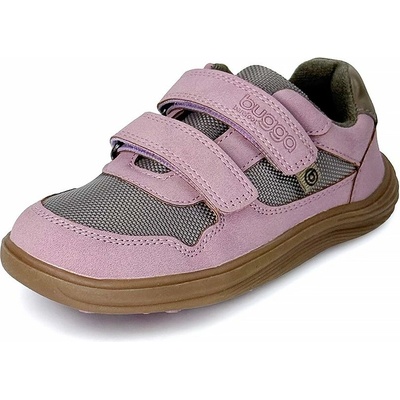 Bugga dievčenské celoročné barefoot tenisky SAFI Pink