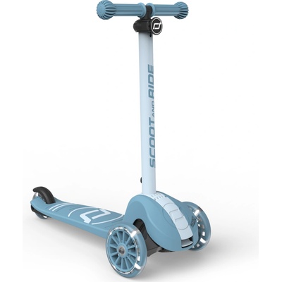 Scoot & Ride Highwaykick 3S ocelově modrá