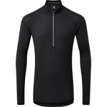 ARTILECT Мъжко мериносово термобельо ARTILECT Boulder 125 1/4 Zip Merino base layer - Black - размер XXL (015-1233-0116)
