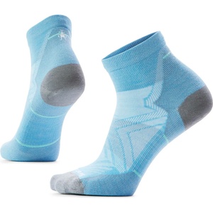 Smartwool Дамски чорапи за бягане Smartwool Women's Run Zero Cushion Ankle Running socks - Serene Blue - размер 38-41 (EU) (201-4494-0712)