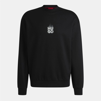 HUGO BOSS Блуза Hugo Men's Durungu Red Crew Sweatshirt - Black 001
