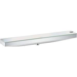 Hansgrohe Rainfinity - Стенна конзола с държач и рафт, хром 26858000 (26858000)