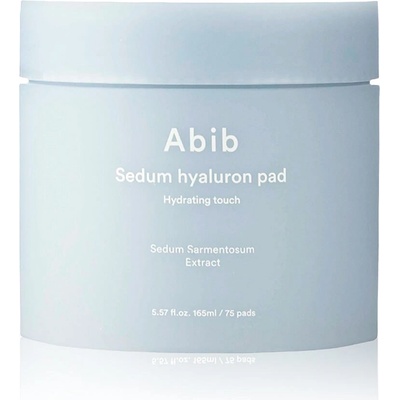 Abib Sedum Hyaluron Pad Hydrating Touch Hydratační pady na obličej 75 ks 165 ml