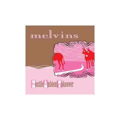 Melvins - Hostile Ambient Takeover Vinyl Baby Pink LP