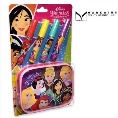 Markwins Disney Princess: Lesk na rty a pouzdro