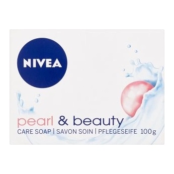 Nivea Pearl & Beauty tuhé toaletní mýdlo 100 g