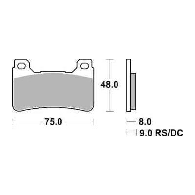 Brzdové destičky Brembo přední HONDA CBR 1000 RR Fireblade rok 04-16 | Zboží Auto