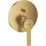GROHE Lineare New - Вградена батерия за 2 уреда, с матирана повърхност Cool Sunrise 24064GN1 (24064GN1)