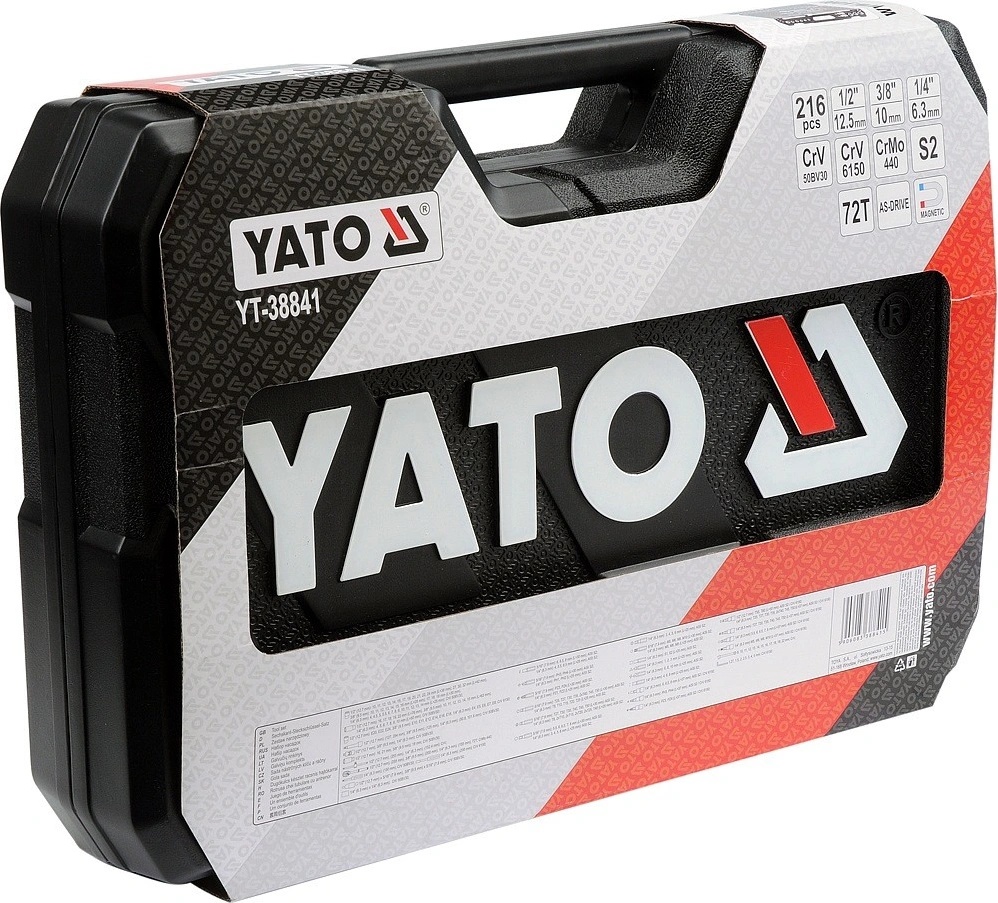 Yato YT-38841 216db-os Dugókulcs készlet - Budapest X. kerület - Egyéb eladó