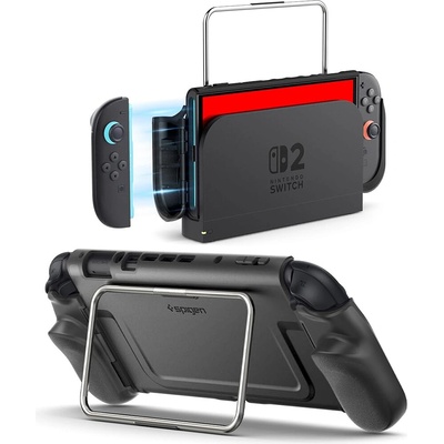 Spigen Dual Grip Nintendo Switch 2 Black – Zbozi.Blesk.cz