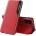 Samsung Elegantен книжен калъф View Case за Samsung Galaxy S23 FE - Червен KP27952
