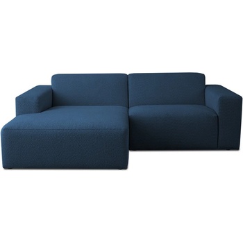 Scandic Тъмносин ъглов диван от букле (ляв ъгъл) Roxy - Scandic (Small ch (ch+1,5) Left CM 16_2 d.blue)