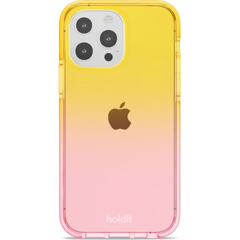 Holdit Гръб Holdit Seethru Case за iPhone 13 Pro- Bright Pink/Orange Juice