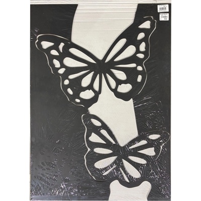 Obraz z dreva 'Motýľ' - 50 x 70 cm