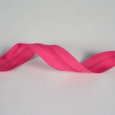 Takoy Zips TKY špirálový metráž #3 mm fuchsia bez bežca