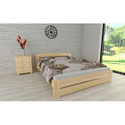 ComfortMatrace Lili + rošt masiv borovice barva přírodní
