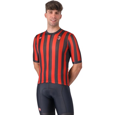 Castelli AC Milan Competizione 3 jersey Red/ Black