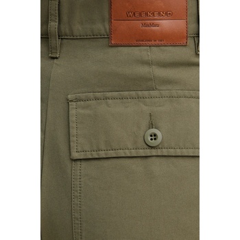 Weekend Max Mara Памучен панталон Weekend Max Mara (2515131081600)