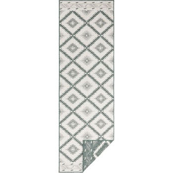 Hanse Home Зелен и кремав килим за открито , 350 x 80 cm Malibu - NORTHRUGS (103431-80x350)