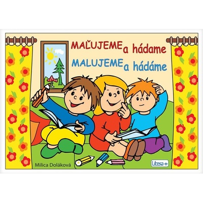 Omaľovánka A5 Litera Maľujeme a hádame