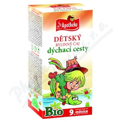 MEDIATE s.r.o. APOTHEKE BIO DETSKÝ BYLINNÝ ČAJ DÝCHACIE CESTY 20x1,5 g