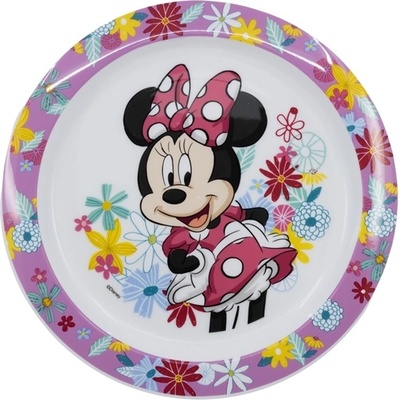 Qx impex kft IRIS Лиценз Minnie пластмасова плоска чиния за микровълнова 674432 (674432)