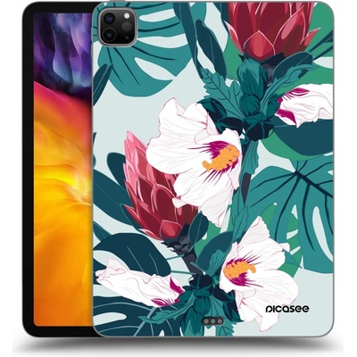 Picasee silikónový čierny obal Apple iPad 11 2022 M2 4.generace Rhododendron