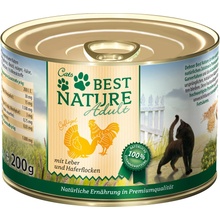 Best Nature Cat Adult hydinové a pečeň 6 x 200 g