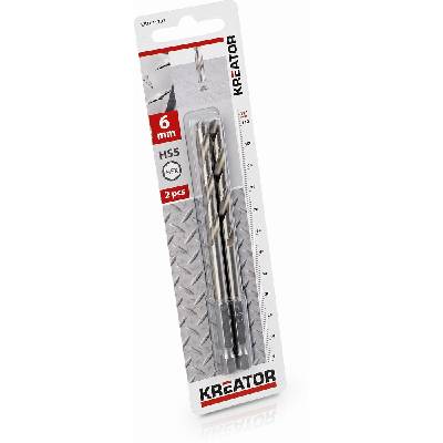 Kreator vrták do kovu HEX 6,0 mm HSS KRT011307