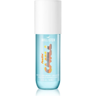 Hollister Feelin' Chill парфюмна мъгла за тяло и коса за жени Grapefruit 198ml